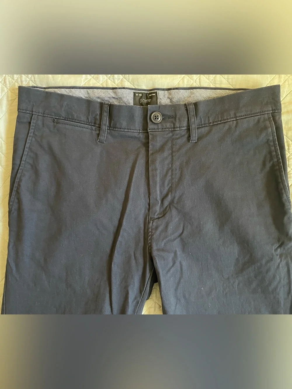 J. CREW 484 Slim-fit stretch chino pant in Navy Size 29 $98 AR885